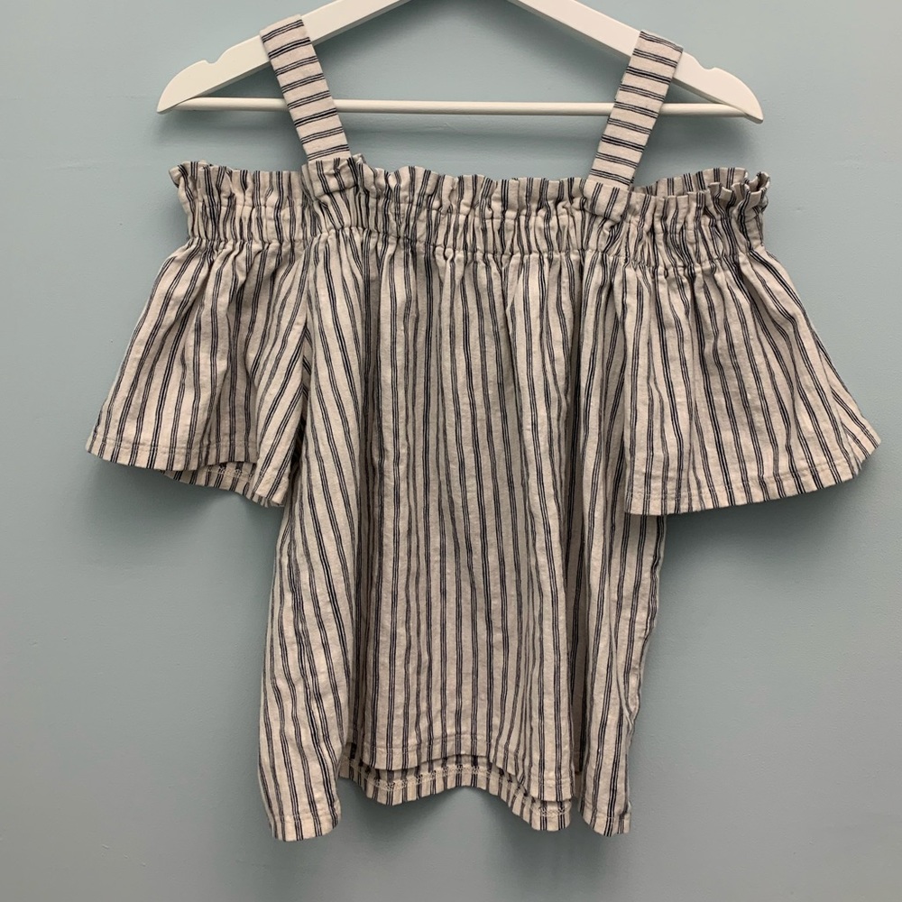 Lucky Brand Off The Shoulder Top